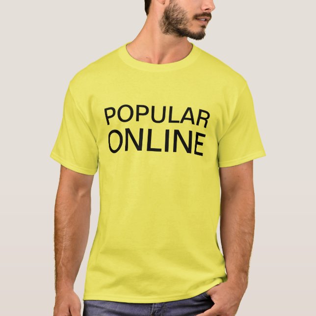 populärt t shirt (Framsida)