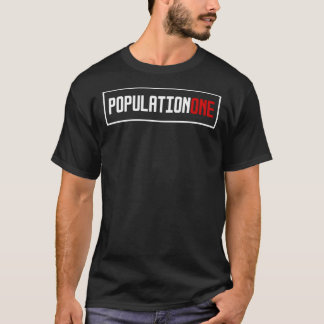 Population en Logotyp T Shirt