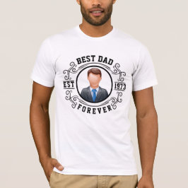 Populationen Best Pappa Forever Birthday T Shirt