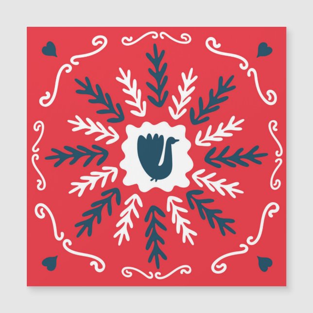 Populationsdule Art jul Tile (Framsida)