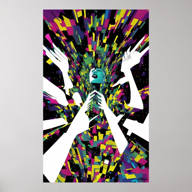 Populist vid Podium of Bombastia Poster (Framsidan)