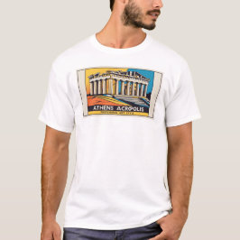 Popup-Art Aten Parthenon 1 T-shirt