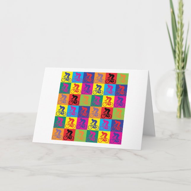 Popup Art-cykling Kort (Framsida)