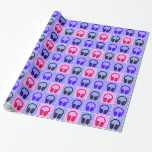 Popup Art-hörlurar Presentpapper