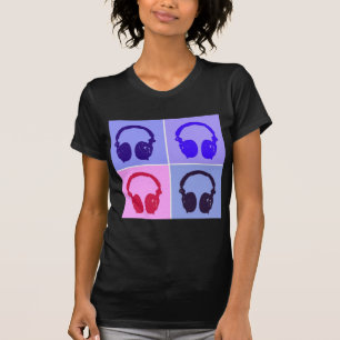 Popup Art-hörlurar T-shirt