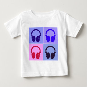 Popup Art-hörlurar T-shirt