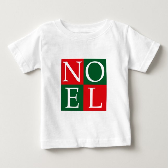 Popup Art-julklapp NOEL T-shirt (Framsida)