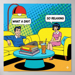 Popup Art Lounge Poster