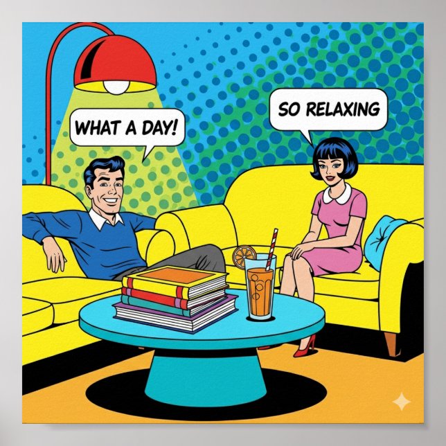 Popup Art Lounge Poster (Framsidan)