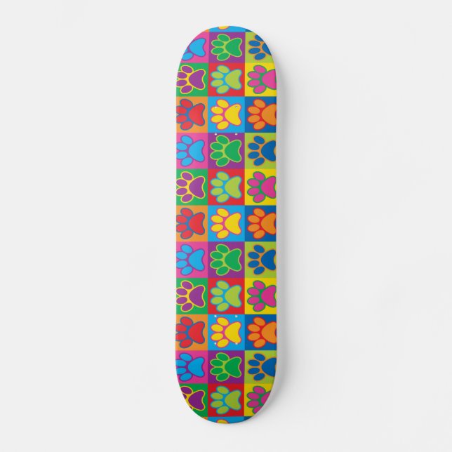 Popup Art Tass Mini Skateboard Bräda 18,7 Cm (Framsida)