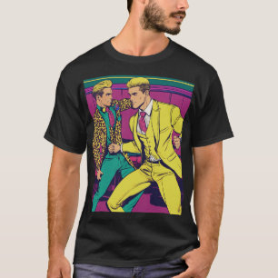 Popup Art Tees - fetstil, ljus och lek T Shirt