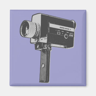 Popup Art Toppen 8-filmkamera Magnet