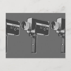 Popup Art Toppen 8-filmkamera Vykort
