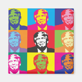 Popup Art Trump Magnet
