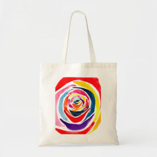 popup-bilden abstrakt ro vattenfärg tygkasse
