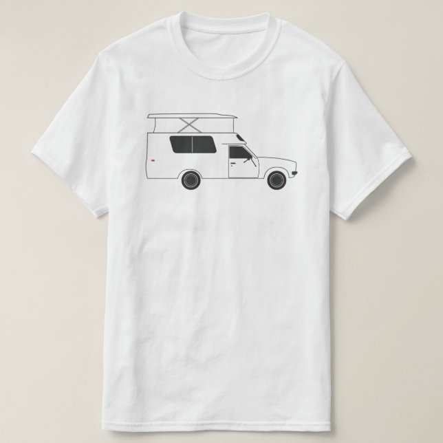 popup-chinook-kamera t shirt (Design framsida)