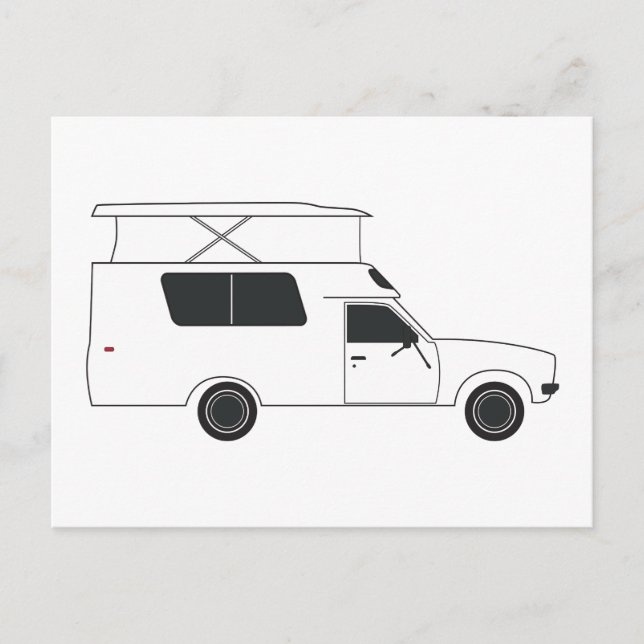 popup-chinook-kamera vykort (Framsida)
