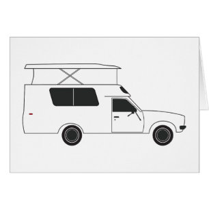 popup chinookkamera hälsningskort