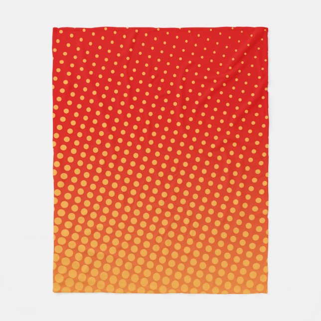 Popup-färgfull bakgrund1960s,abstrakt,konst,baksid fleecefilt (Framsidan)