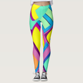 Popup-konst för funky leggings