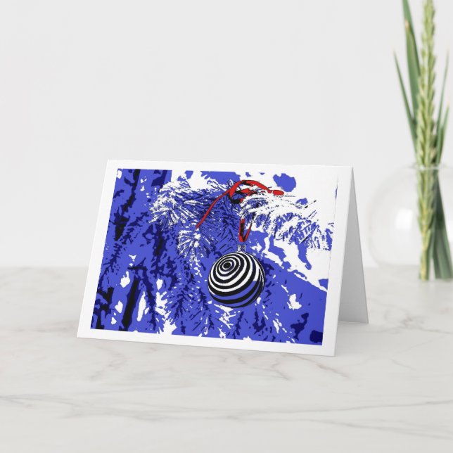 Popup-konst för julkort helgkort (Framsida)