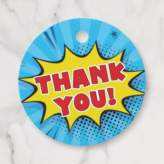 Popup-konst Tack Gåvor Etiketter (Framsida)