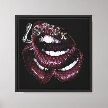 Popup-Läppar med Grillz och 3D-text