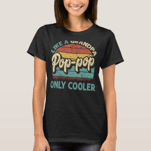 Popup-pop som en Tjock med enbart morfar Cooler Vi T Shirt