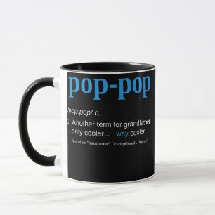 Popup-popdefinition Grandpa Fars dag Mugg