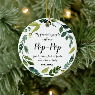 Popup-popup jul Ornament Grandparent Ornament