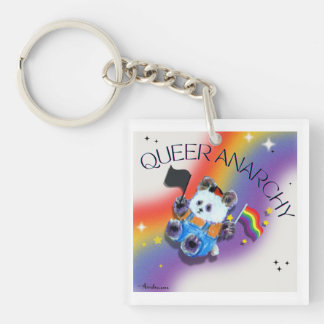 Popup-Pridet Panda Keychain