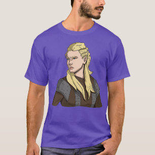 POPVERSE Vikings Lagertha Shield Maiden T Shirt