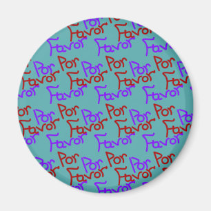 Por favör magnet
