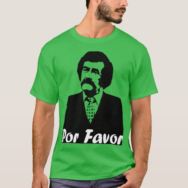 Por Favor retro T Shirt (Framsida)