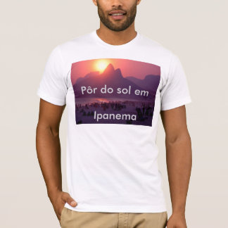 Pôr gör solenoid-em Ipanema Tee Shirt