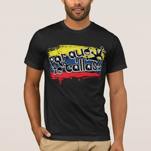 Por que inga tecallas Venezuela T Shirt (Framsida)