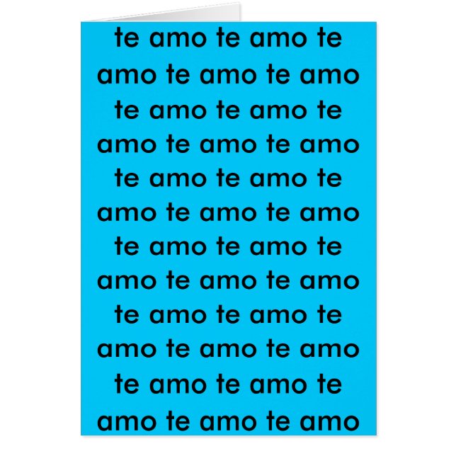 POR SIEMPRE - kort (Framsidan)