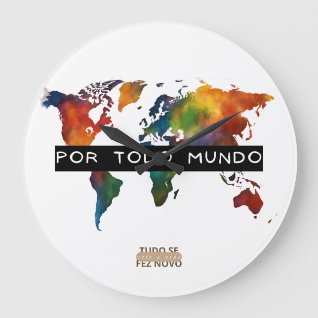 Por todo mundo stor klocka (Framsida)
