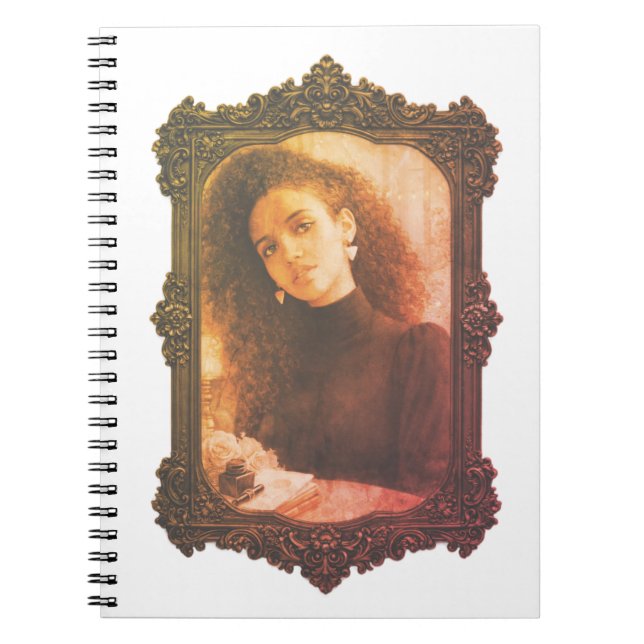 Porcelain Beauty Notebook for Girls & Teens | Eleg Anteckningsbok (Framsidan)