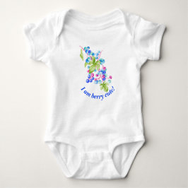 Porcelain Berries på en Baby Bodykostym T Shirt