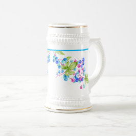 Porcelain Berries på en Stein Sejdel