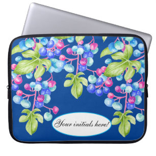 Porcelain Berries på Laptop sleeve