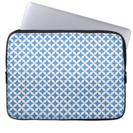 Porcelain Blue Mosaic Laptop Fodral