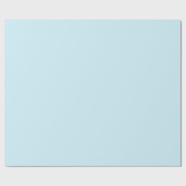 Porcelain Blue Presentpapper (Platt)