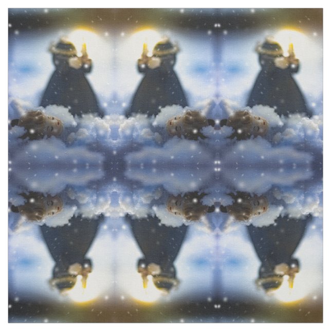 Porcelain i Snö X Tyg (Provkarta)