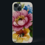 Porcelain Inspired Floral<br><div class="desc">Protect your device in style with this durable,  lightweight,  Porcelain Inspired Floral design  phone case,  designed for maximum protection,  scratch resistance,  and a sleek look to complement your personality.</div>