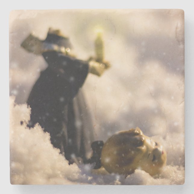 Porcelain Nights V Stenunderlägg (Framsidan)