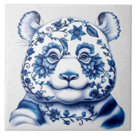 Porcelain Panda Kakelplatta