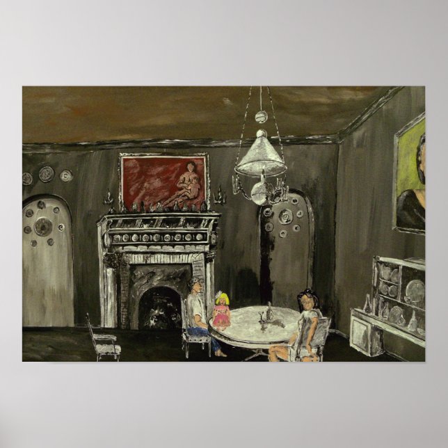 Porcelain Presence Movie Art House Poster (Framsidan)