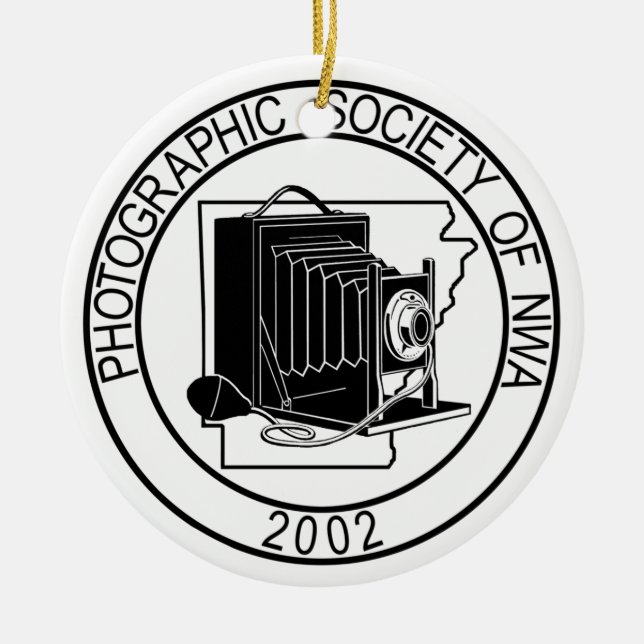 Porcelain PSNWA Crest Ornament (Framsidan)